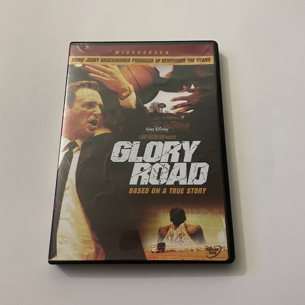 Glory Road Walt Disney DVD